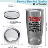 Personal Trainer Silver Edition Viking Tumbler 20oz - Personal Traine