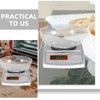 Lurrose 2pcs Weighing Pan Food Weighing Bowl Weigh Boats Digital