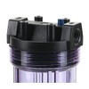 Hydronix HF5-10CLBK34PR Water Filter Housing 10" RO, Whole House, Hydroponics