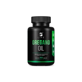 B Life Aceite de Orégano | 160 Cápsulas con Carvacol y Vitamina C | Extracto Concentrado y Alta Absorción | 300mg por porción.