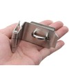 WANLIAN 2 Pieces 90 Degree Right Angle Padlock Hasp Door