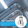 PATIKIL 6 Inch to 3 Inch Round Duct Reducer Increaser