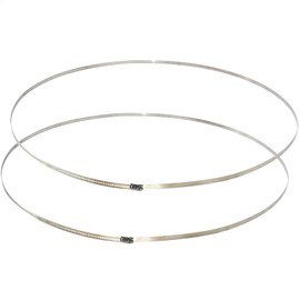 TEXNINC 2 PCS 55.1-Inch/1400mm (Diameter) Extra Large Hose Clamps Stainless Steel Heavy Duty, Pipe Clamp Metal Clamps Adjustable Worm Gear Hose Clamps for Pipes, Tubes, Agricultural & Industrial Use