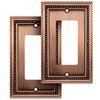 Henne Bery Sunken Pearls Heavy Duty Decorative Wall Plate Switch
