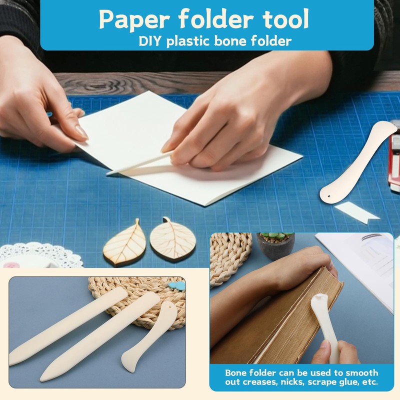 Axmru 41 Pcs Book Binding Kits Bookbinding Tools Book Binding