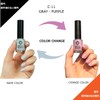 ROYAL BEACH Royal Beach Color Change Nail Gray to PURPLE