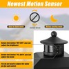 Large Motion Sensor Outdoor Light Fixture-3 Mode Motion Detection Porch