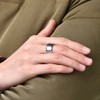 King Will Basic 10mm Tungsten Carbide Wedding Ring Matte Finished