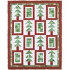 Fabric Cafe Quick Christmas 3-Yard Quilts Pattern - 8 Festive