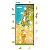 JIGJUNG Palestine Map Wooden Jigsaw Puzzle – 115 Unique Animal