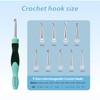 Yarniss 9 Size Lighted Crochet Hooks & Knitting Needles Set