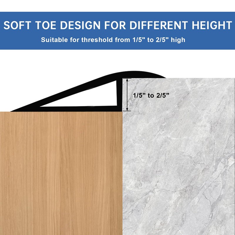 Floor Transition Strip Vinyl Door Threshold Flooring Transition Strip Self