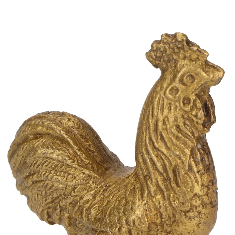 Rooster Statue Brass Chinese Home Handicraft Ornaments Rooster Sculpture Figurine