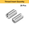sourcing map 20pcs Thread Repair Inserts M6 x 1 Male