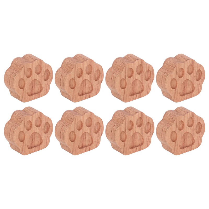8pcs Essential Oil Car Diffuser Cat Paw Shape Simple Compact