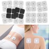 LotFancy TENS Unit Replacement Pads, 40 Pcs 2x2 Snap Electrodes