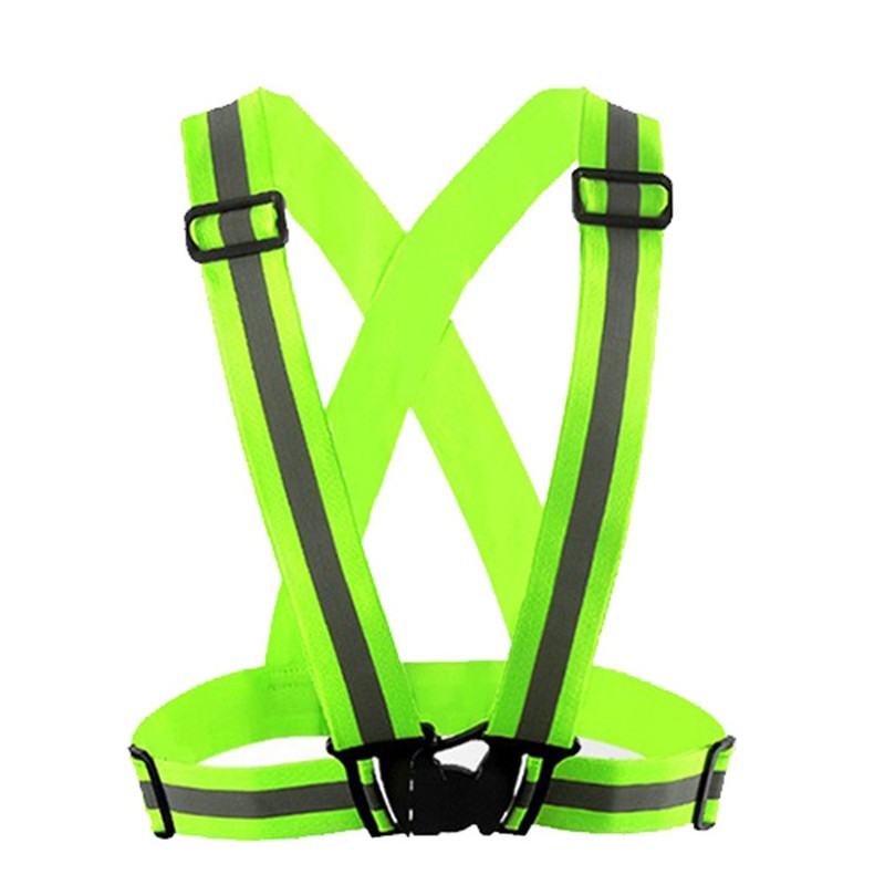 Comidox Reflective Vest with Hi Vis Bands, Fully Adjustable &