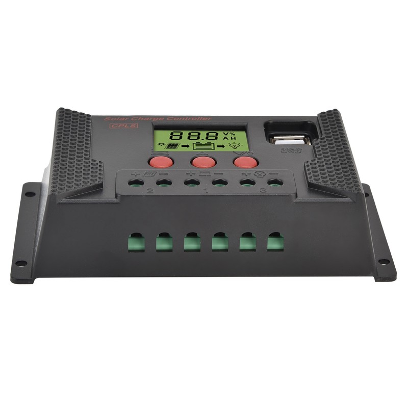 PWM Solar Charge Controller 12V 24V 60A Battery Charging Regulator