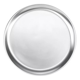 Thunder Bandeja Charola Pizza Borde Ancho Aluminio 43cm - Thunder