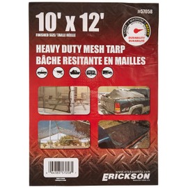 Erickson 57058 Heavy Duty Mesh Tarp, 10' x 12'