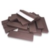 N'icePackaging 100 Qty - Dark Chocolate-Brown Cotton Filled Gift Boxes