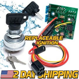 HD Switch AM132500 Ignition Key Switch Module fits John Deere GT225 GT235 GT235E GT245
