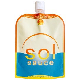 Sol Sauce Mineral Sunscreen Cream • Non-Nano Zinc Oxide • Tinted • Reef Safe • Sport Sunscreen • Natural Ingredients