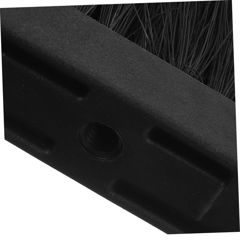 GRIRIW 2pcs Fireplace Brush Head Replacement Long Handled Scrubbing Brush