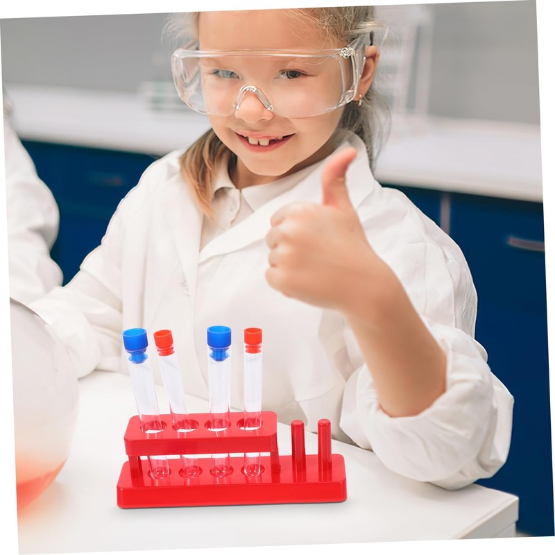 NOLITOY Stem Science Learning Test Tube Kit with Rack and