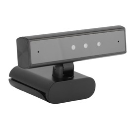 Face Recognition Webcam, 5MP 2560x1440P 85 Degree View Face Unlock Camera with Mic, Compatible with Wins 10 11, Face Data Storage, for Computer Unlock, Website Account Login