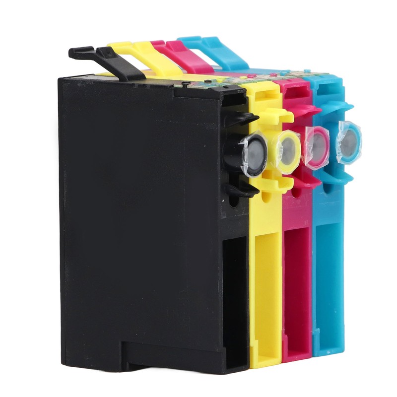 4PCS Printer Ink Cartridge Colorfast Clear Printing Large Capacity Ink