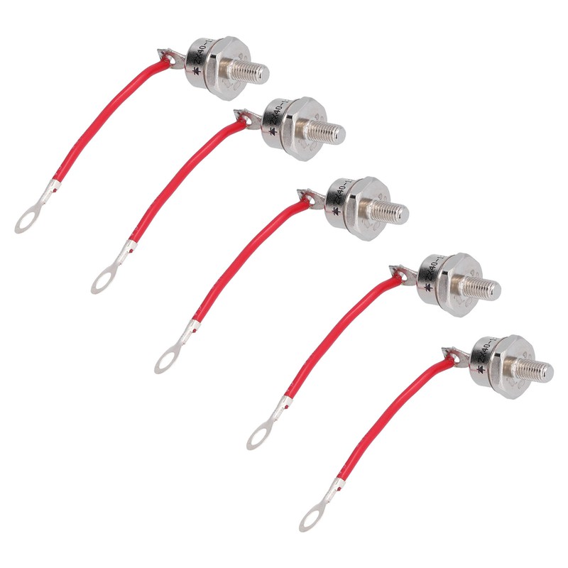 5 Pcs Rectifier Diode 1200V 40A Heat Dissipation Forward Silicon