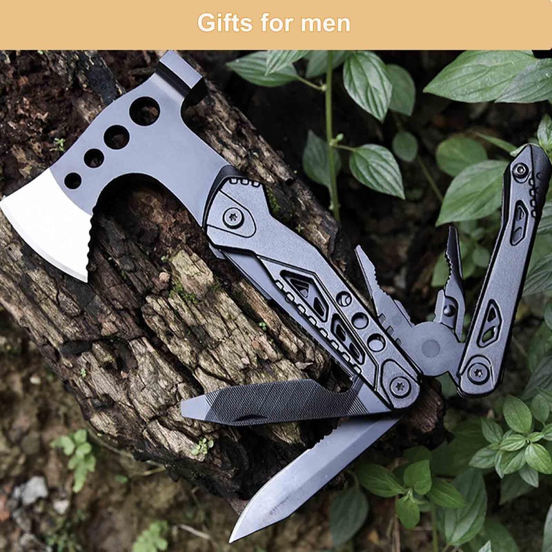15 in 1 Camping Multi-Tool,Perfect for Men, Fathers, and Husbands,Upgraded