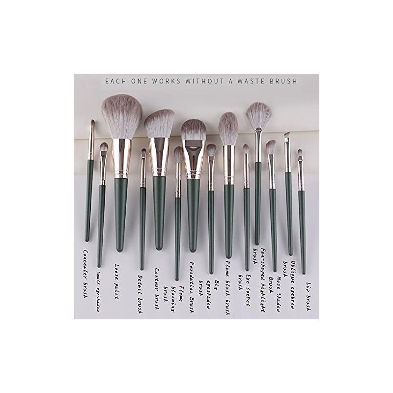 Pinceles de maquillaje 14 piezas de pinceles de maquillaje profesional
