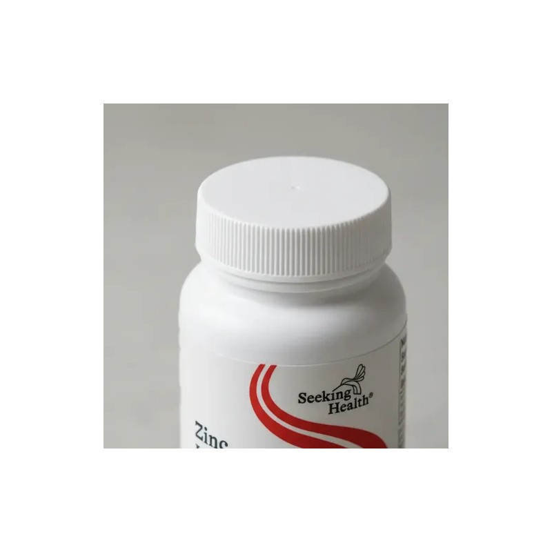 Seeking Health, Pastilla De Zinc, 15 Mg, 60 Pastillas Sin