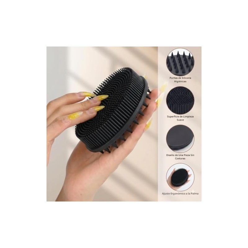 Cepillo de Baño de Silicona 2 Pack – Exfoliación Suave