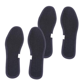 FOMIYES 4pairs Bamboo Charcoal Insoles for Foot Care Breathable and Odor-reducing Shoe Pads Comfortable Inserts for Daily Wear and Athletic Activities