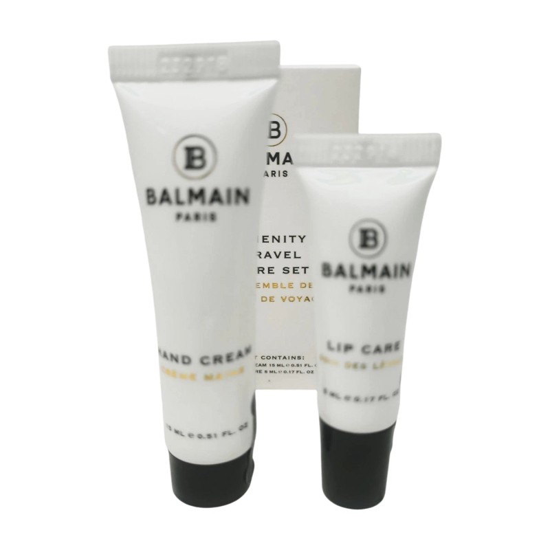 Balmain New BALMAIN Paris Amenity Travel Care Set Hand Cream