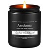 Amber Patchouli Candle, Masculine Candle - Manly Scented Candles for