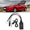 AUXin Cable Adapter Car Bluetooth 5.0 Microphone Fit for Mazda