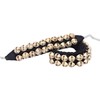 Dancing Bells Anklet Ghungroo with Colored Cushion Pad 2 Line