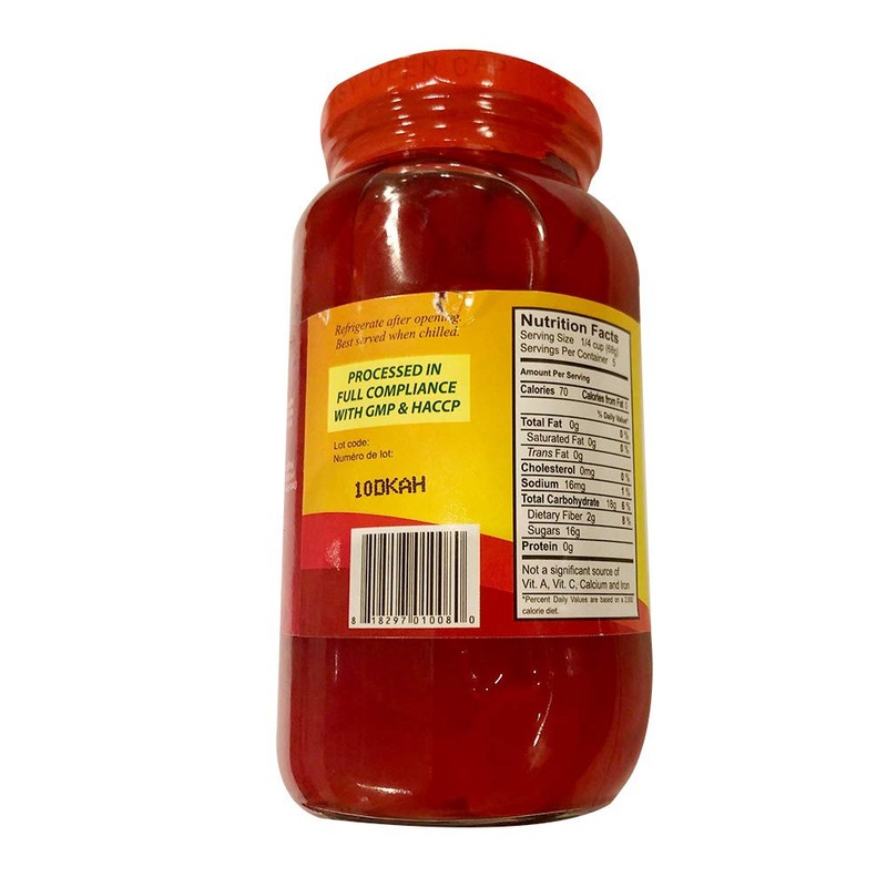 Kapuso Kaong Sugar Palm Fruit in syrup, Red 340g (12oz),