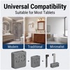 Toilet Tank Tablet Holder,Adjustable Holder-Hanging Bleach Tablet Bracket with 6