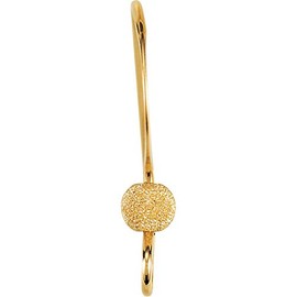 UnCommon Artistry® 14k Gold Filled French Ear Wire Hooks W Stardust Ball & Coil (4 pcs)