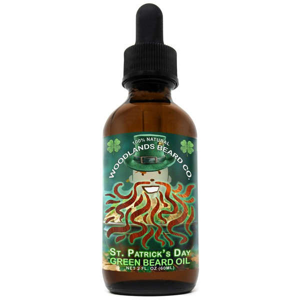 St. Patrick's Day Green Beard Oil (2oz)