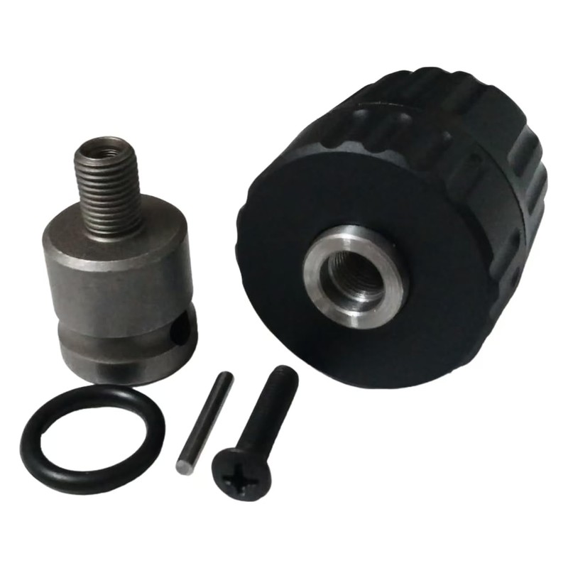 0.8-10mm Keyless Drill Chuck Quick Change Converter Conversion Tool with