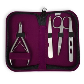 TAIZE - Personal Pedicure Kit - Nail Clipper - Grooming Kit Nail Tools Manicure