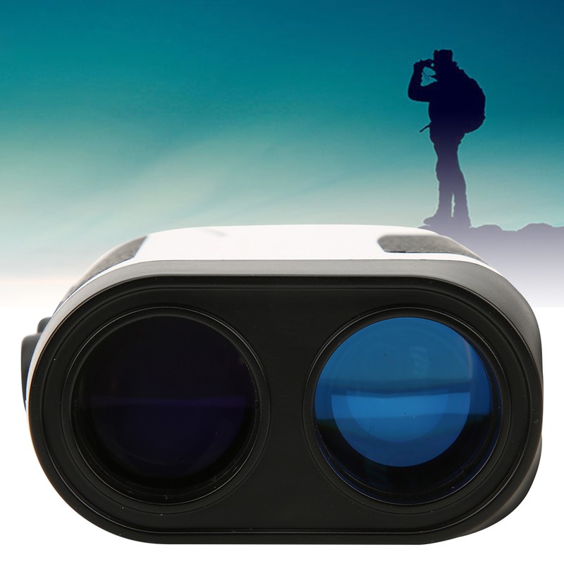 Rangefinders Handheld Diastimeter Monocular Telescope High Precision 600M Black+White