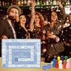 Last Toast on the Coast Bachelorette Board Drinking Game, Rubber