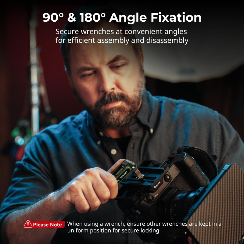 SMALLRIG x FILM RIOT 10-in-1 Folding Tool Set with Screwdrivers